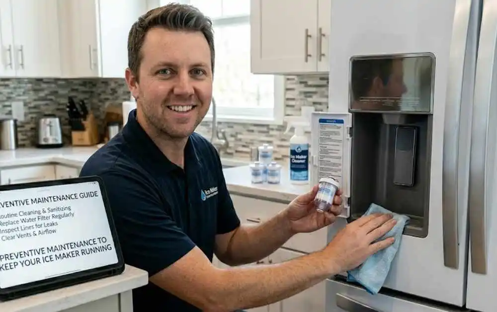 Preventive Maintenance to Keep Your Ice Maker Running