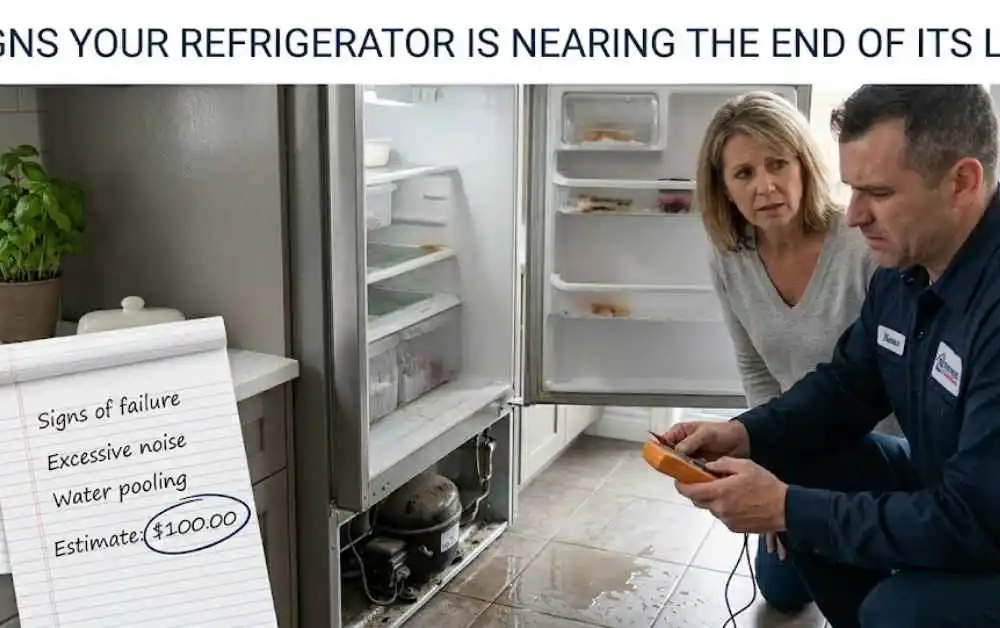 Signs Your Refrigerator Is Nearing the End of Its Life