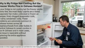Why Is My Fridge Not Cooling But the Freezer Works Fine in Oshawa Homes