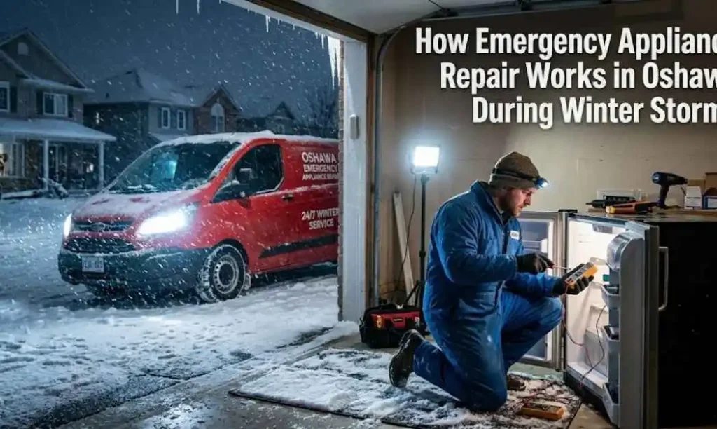 How Emergency Appliance Repair Works in Oshawa During Winter Storms