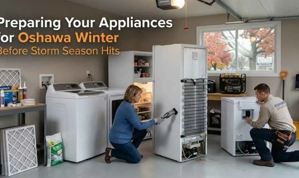 Preparing Your Appliances for Oshawa Winter Before Storm Season Hits