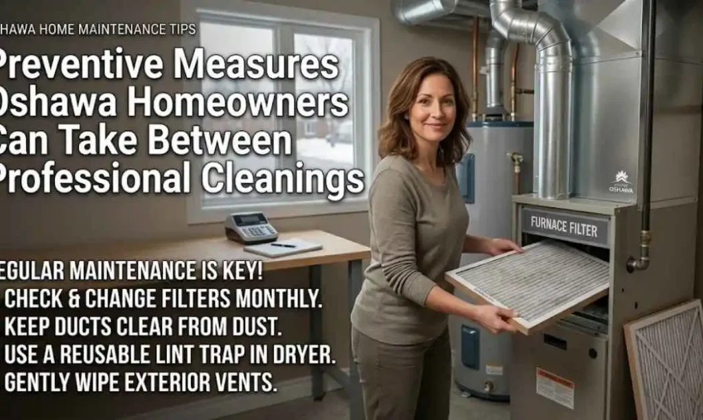 Preventive Measures Oshawa Homeowners Can Take Between Professional Cleanings